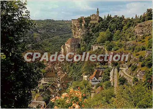 Cartes postales moderne Rocamadour (Lot) Vue generale