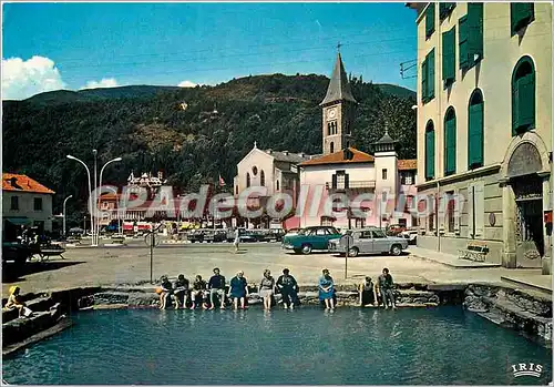 Cartes postales moderne Ax les Thermes (Ariege) alt 720 m le bassin des ladres (eaux sulfureuses)