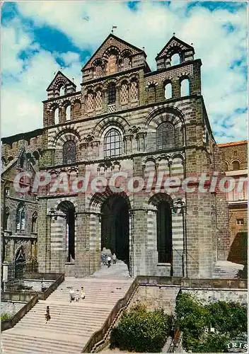 Moderne Karte Le Puy en Velay La Cathedrale