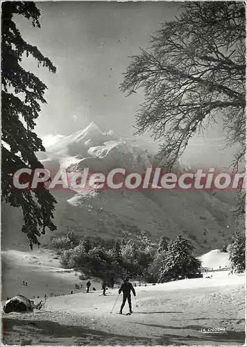 Moderne Karte Le Mont Dore (1050 m) Sancy (1886 m) Station de sports d'Hiver