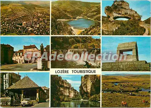 Cartes postales moderne Mende Barrage de Villefort La Canourgue
