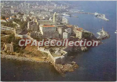 Moderne Karte Promenade de la Corse la Citadelle de Bastia