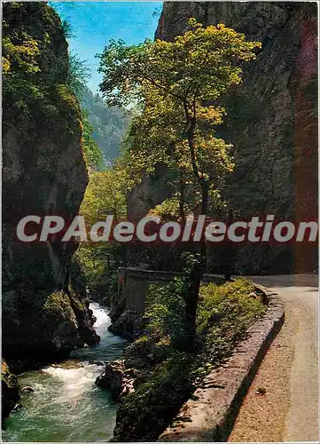 Cartes postales moderne Le Vercors Route de Villard de Lans a Pont en Royans les Gorges de la Bourne