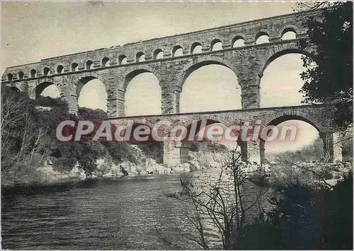 Cartes postales moderne Pont du Gard Aqueduc romain