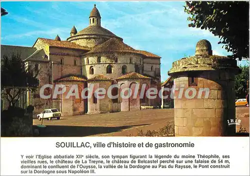 Cartes postales moderne Lot Souillac l'Eglise abbatiale Sainte Marie du XIIe s Style romani byzantin