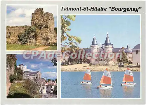 Cartes postales moderne La Cote de Lumiere Talmont ST Hilaire (Vendee) Bourgenay Village du Lac