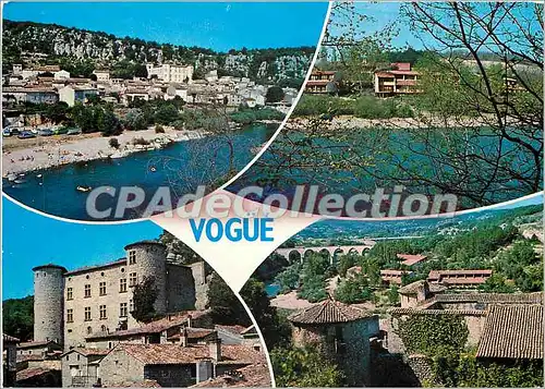 Moderne Karte Vogue (Ardeche)