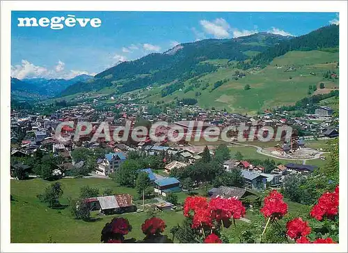 Cartes postales moderne Megeve Haute Savoie France Station Ete Hiver