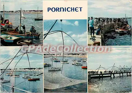 Cartes postales moderne Pornichet ( L A) Vue generale la digue et les Carretes