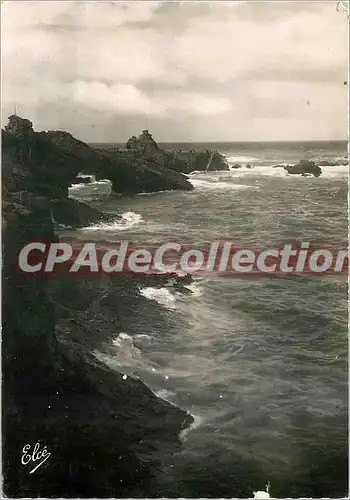 Cartes postales moderne Biarritz Basses Pyrenees le rocher de la Vierge et la roche Percee