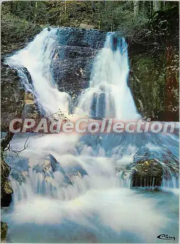 Cartes postales moderne Les Beaux Sites de France Franche Comte La Cascade de la Source Belue