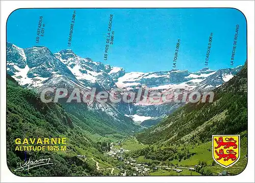 Cartes postales moderne Regard sur les Pyrenees le cirque de Gavarnie