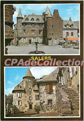 Cartes postales moderne Le Cantal Pittoresque Salers Cite Mediavales (alt 950 m)