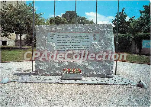 Cartes postales moderne Chambois (Orne) Le monument en hommage des dernieres heures de la Bataille de Normandie
