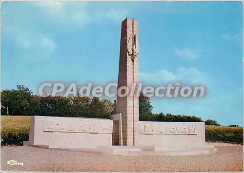 Moderne Karte Verdun (Meuse) Memorial de la Voie Sacree