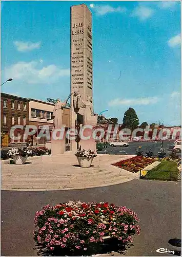 Cartes postales moderne Roubaix (Nord) Monument Jean Lebas
