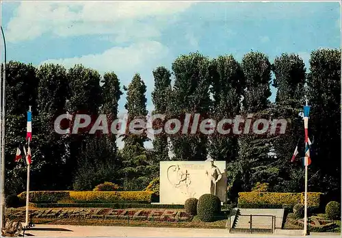 Moderne Karte Antony (Hauts de Seine) Le Monument au general Leclerc