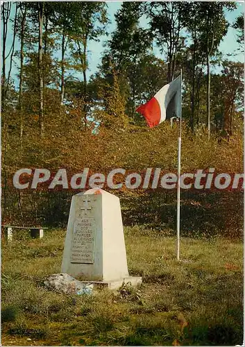 Moderne Karte Cirey sur Vezouze Stele des Fusilles route de Lafrimbolle