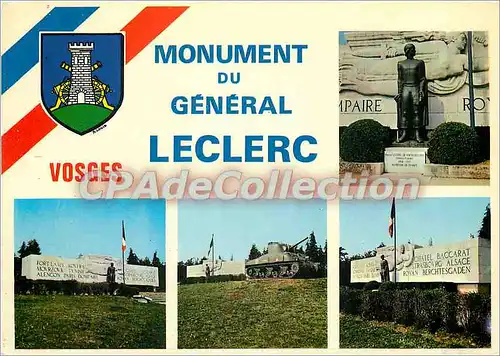 Moderne Karte Lamerey Dompaire Le Monument du General Leclerc