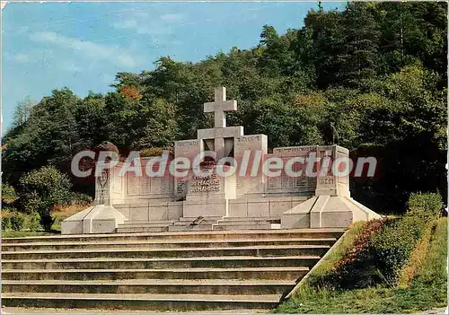 Moderne Karte Revin (Ardennes) Le Monument des Manises