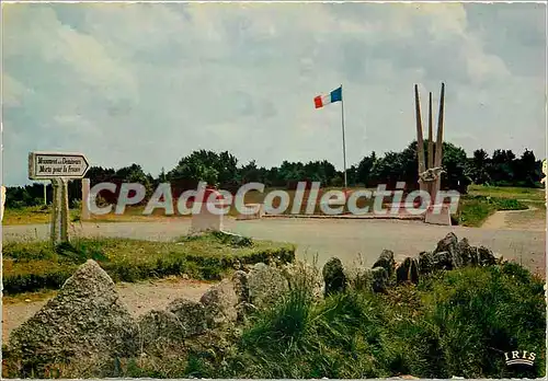 Moderne Karte Ballon d'Alsace (alt 1242 m) Le Monument des Demineurs