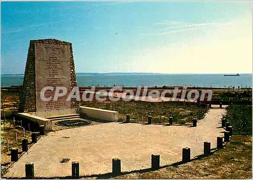 Cartes postales moderne La Pointe de Grave (Gironde) Le monument erige a la gloire des Americains