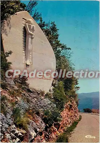 Moderne Karte Vassieux en Vercors (Drome) alt 1054 m Monument aux Martyrs du Vercors