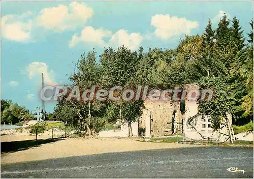 Cartes postales moderne Ferme de Viombois Encenfiee par les Allemands le 4 sept 1944