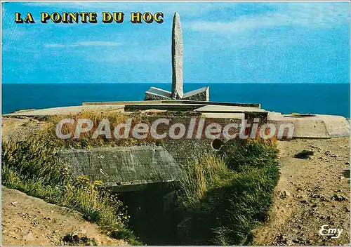 Moderne Karte Criqueville en Bessin (Calvados) La Pointe du Hoc