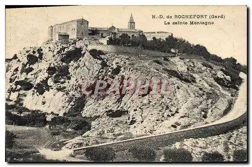 Cartes postales N D de Rochefort Gard La Sainte Montagne