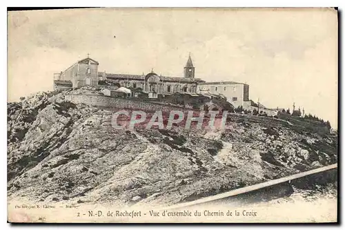 Ansichtskarte AK N D de Rochefort Vue d'Ensemble du Chemin de la Croix