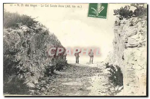 Cartes postales N D des Anges Le Col Sainte Anne