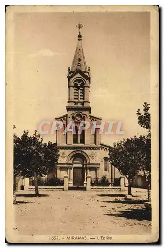 Cartes postales Miramas l'eglise