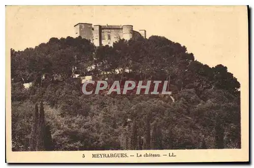 Cartes postales Meyrargues le chateau