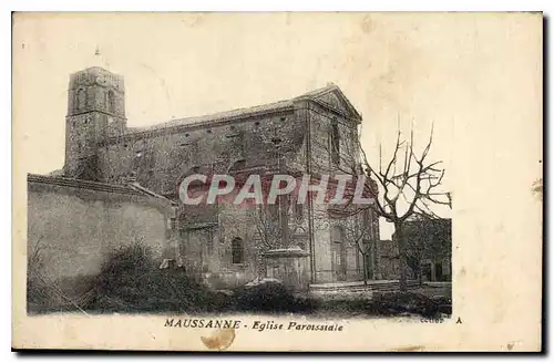 Cartes postales Maussanne Eglise Paroissiale