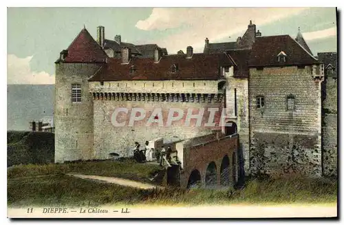 Cartes postales Dieppe Le chateau