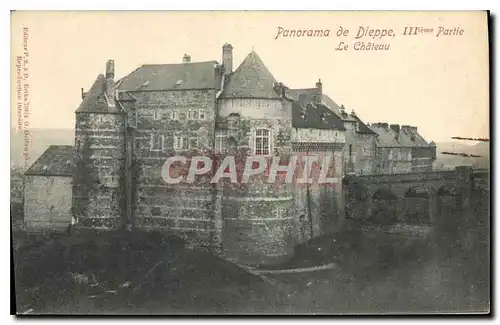 Cartes postales Panorama de Dieppe IIIieme Partie le chateau