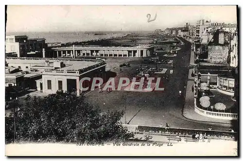 Ansichtskarte AK Dieppe vue generale de la plage