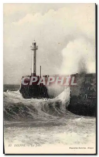 Ansichtskarte AK Dieppe La Jetee