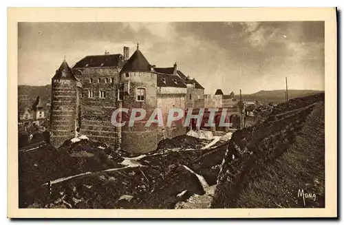 Ansichtskarte AK Dieppe Le Chateau XV siecle la facade ouest