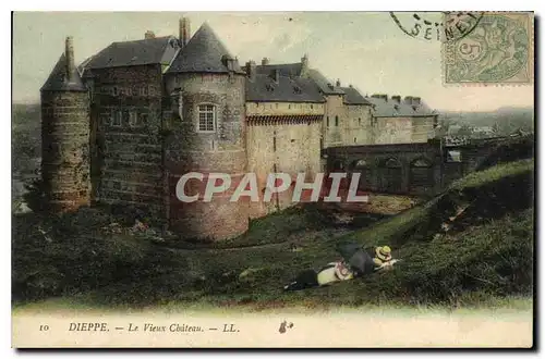 Ansichtskarte AK Dieppe Le Vieux Chateau