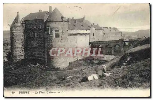 Cartes postales Dieppe Le Vieux Chateau