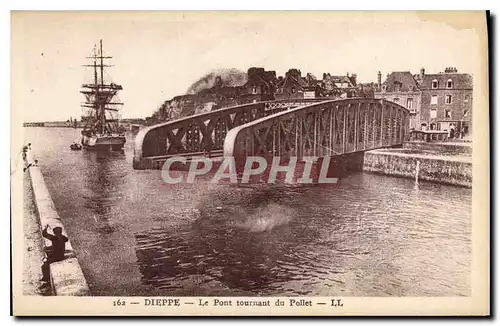 Cartes postales Dieppe le pont Tournant du Pollet