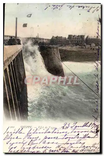 Ansichtskarte AK Dieppe Effet de Vagues