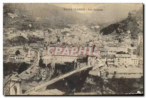 Cartes postales Saint Claude vue generale