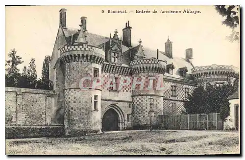 Cartes postales Bonneval entree de l'ancienne Abbaye