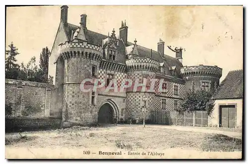 Cartes postales Bonneval entree de l'Abbaye