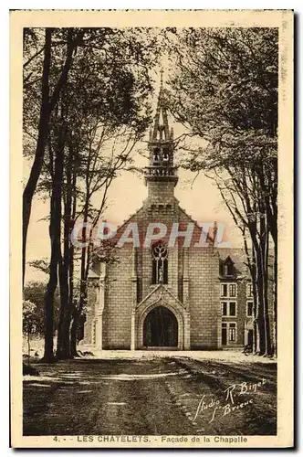 Ansichtskarte AK Les Chatelets facade de la chapelle