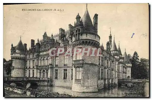 Cartes postales Esclimont Gallardon E et L