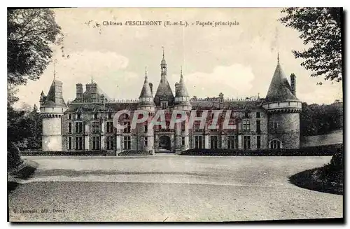 Ansichtskarte AK Chateau d'Esclimont E et L facade Principale